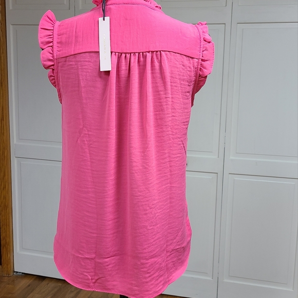 NWT Tamara H pink women's small sleeveless top - Picture 6 of 7